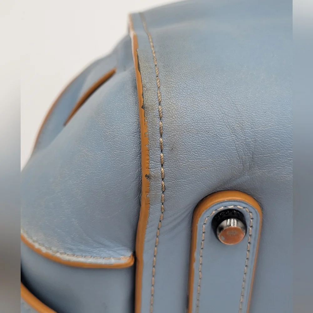 Coach Ace Satchel, GUC, Cornflower Blue - Picture 6 of 16